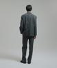 NONBLANK Wool Blend Ribbed Semi-Overfit Blazer_Grey