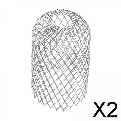 2xDownspout Guard Leaf , Gutter Strainer Mesh Guards, Downsport for Prevent