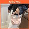 Pu Cloud Shaped Clutch Bag With Wrinkle Design For Daily Use Womens Fashion