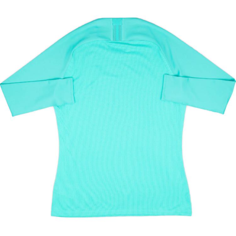 Jordan X Paris Saint-Germain Comfortable Skin-Friendly Logo Long Sleeve Football Shirt Unisex tops Light-Blue BV3946-317