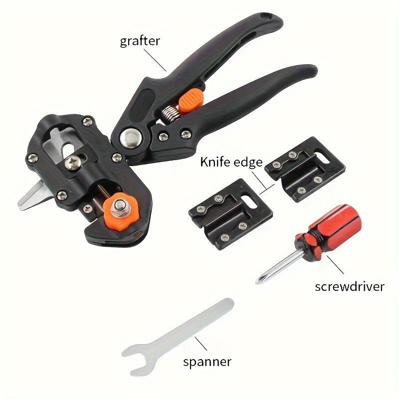 Garden Grafting Tools, Garden Pruning Tools, Grafting Knife, For Plant Branch Vine Fruit Tree Cutting, Pruner Tool Kits