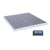 Solar Panel Kit System with Controller 22W DC18V Portable IP65 Water Proof for Home Shed Cabin Boat