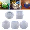1PC Flowerpot Plant Pot Epoxy Resin Mold Candlestick Candle Holder Silicone Mould DIY Crafts Home Decorations Casting Tool