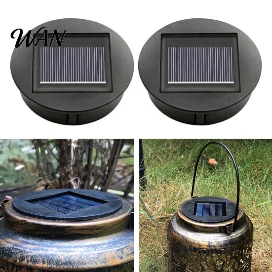 Energy-saving Garden Light Solar Jar Lid with Light, Outdoor Glass Bottle Lamp Pathway Lights LED String, Waterproof Charging Accessory for