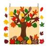 DIY Felt Maples Tree Ornaments Wall Hanging Decorations For Kids DIY Toys