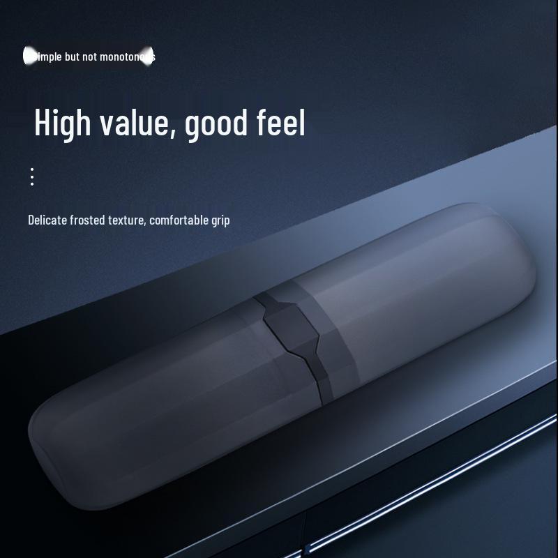 Portable Travel Toothbrush Case - Dustproof Plastic Holder for Students and Dorms