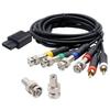RGB/RGBS Cable for N64 64 SNES NGC Video Consoles Composite Cable with Strong Stability