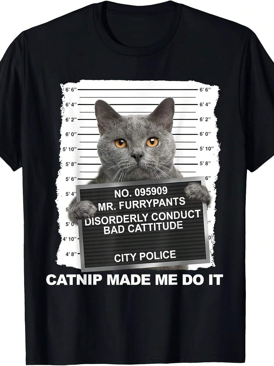 

Funny Cat Unisex T-Shirt S