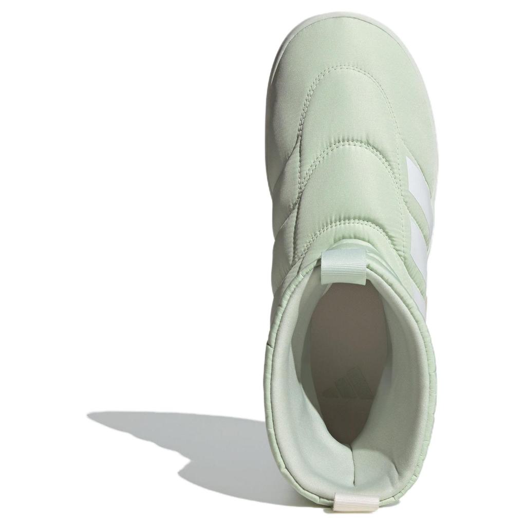 adidas Adipuff Slip Resistant Abrasion Resistant High Top Casual Shoes Unisex Green JP7746