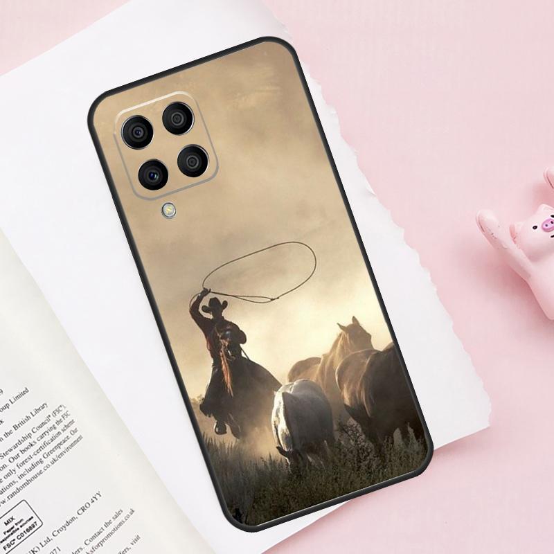 Rodeo Cowboy Lasso Case For Samsung Galaxy M16 M36 M56 M21 M20 M23 M31 M11 M54 M14 M34 M13 M52 M32 M12 M15 M55