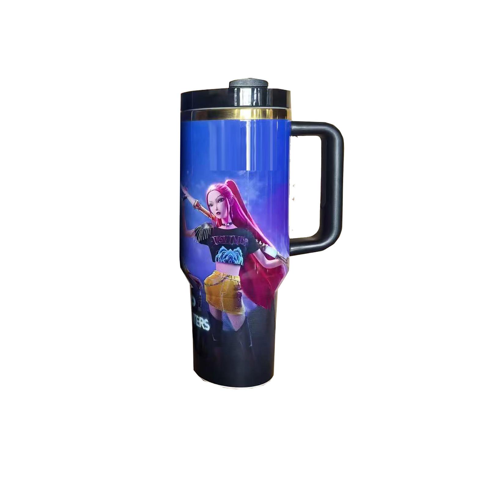 

40oz Standard Packaging Portable 304 Stainless Steel Large Capacity Mug High-value Car Mug One Size