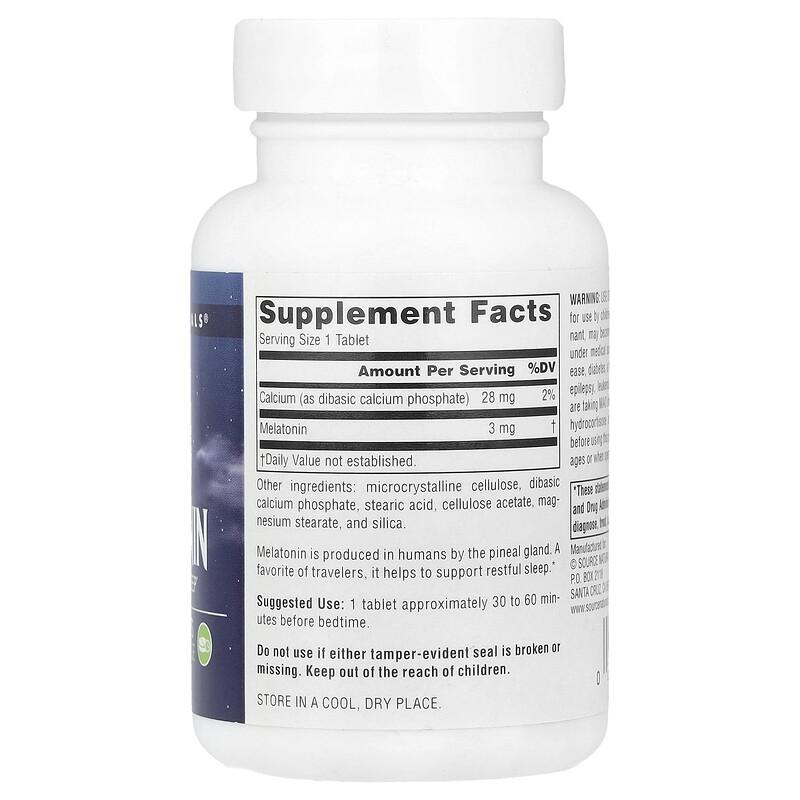 Melatonin, Timed Release, 3 mg, 240 Tablets