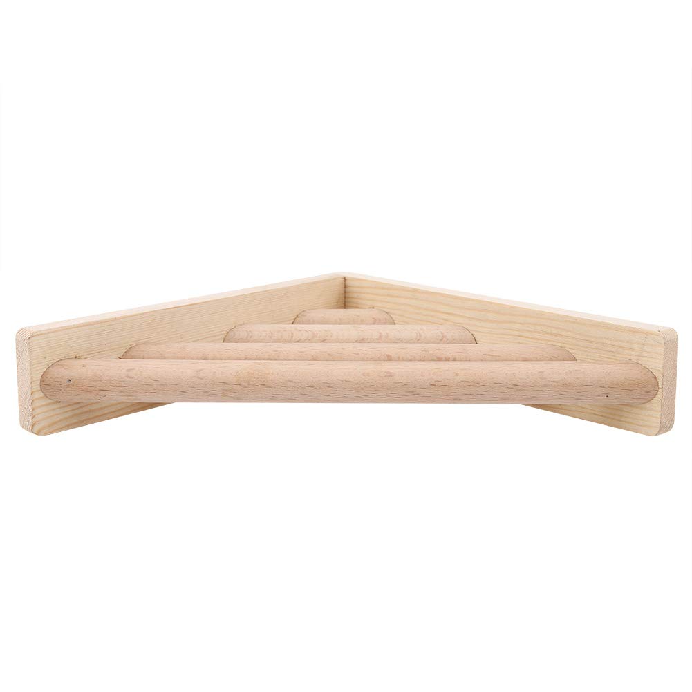 Bird Perch Easy to Install Chew Toy Bird Corner Stage Parrot Toy Space Saving Flying Squirrel Parakeet Cockatiel
