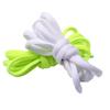 Fashion Multi Color Durable Non Fading Round Shoelace Black White Dirt Resistant Versatile Shoelaces Half Round Shoe Accessories