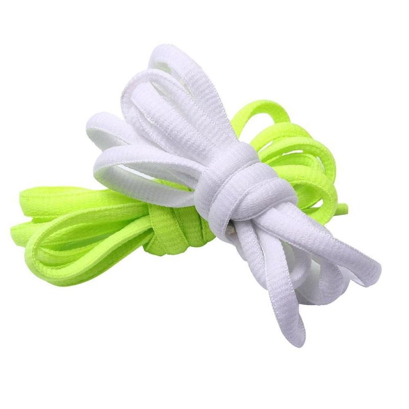 Fashion Multi Color Durable Non Fading Round Shoelace Black White Dirt Resistant Versatile Shoelaces Half Round Shoe Accessories