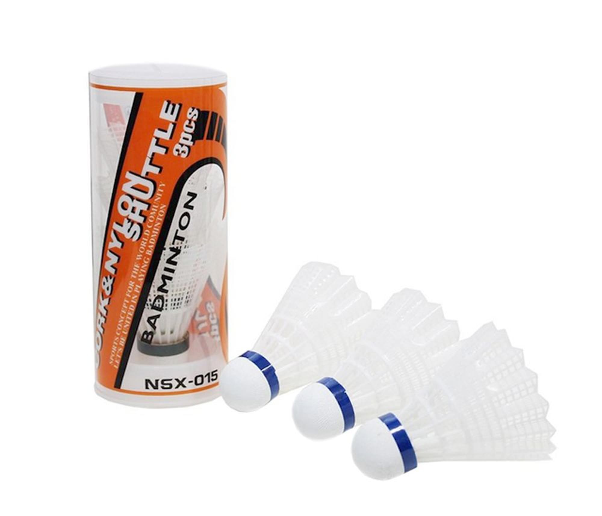 

NORTHWAY SPORTS Пробковый нейлоновый набор воланов, Белый, 3, NSX-015 белый