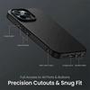 Solid Black Matte Silicone Soft Case For For Iphone 17 Air 16 E 15 14 Plus 13 12 Mini 11 Pro XS Max X XR Back Cover Funda Coque Capa