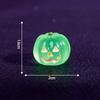 5Pcs Glow in the Dark Mini Pumpkin Figurine Luminous Resin Statue Halloween Car Dashboard Decor Micro Landscape