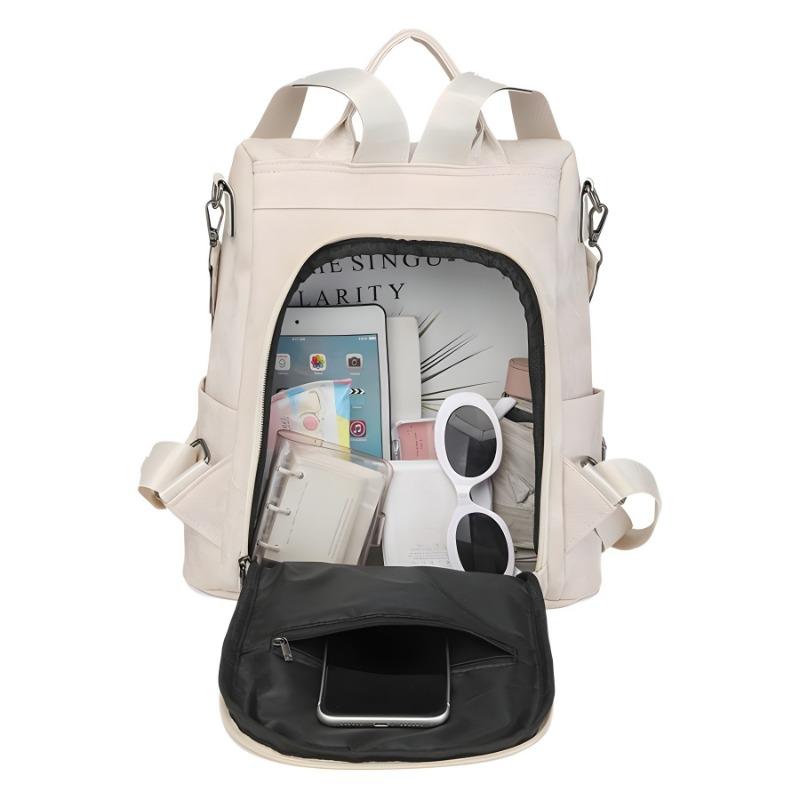 Bag Women's Large Capacity Women's Backpack Retro Simple Casual Fashion Multi-purpose Shoulder Bag