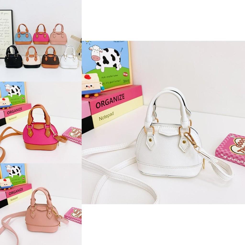 Minimalist Shell Clutch Bag With Top Handle For Kids And Teens Daily Use