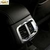 For Jeep Cherokee 2014-18 Chrome Interior Rear Air Vent Outlet Cover Trim Frame