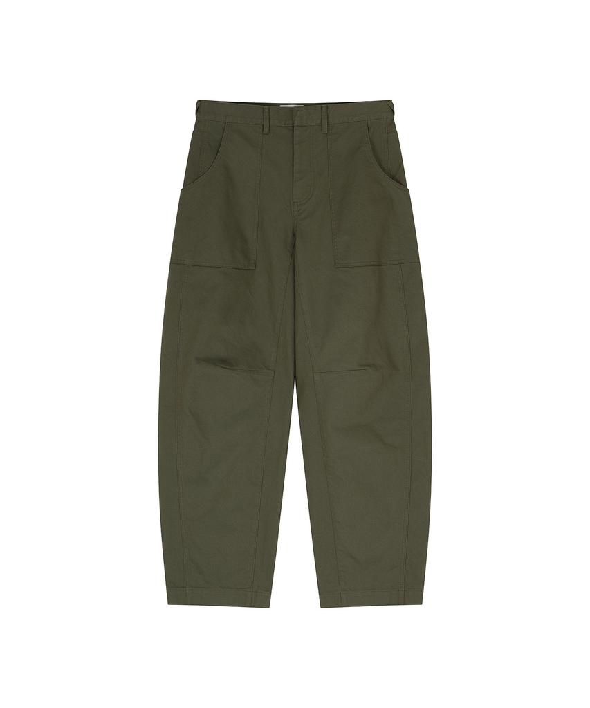 VIS A VIS French Drill Carpenter Pants (Khaki)