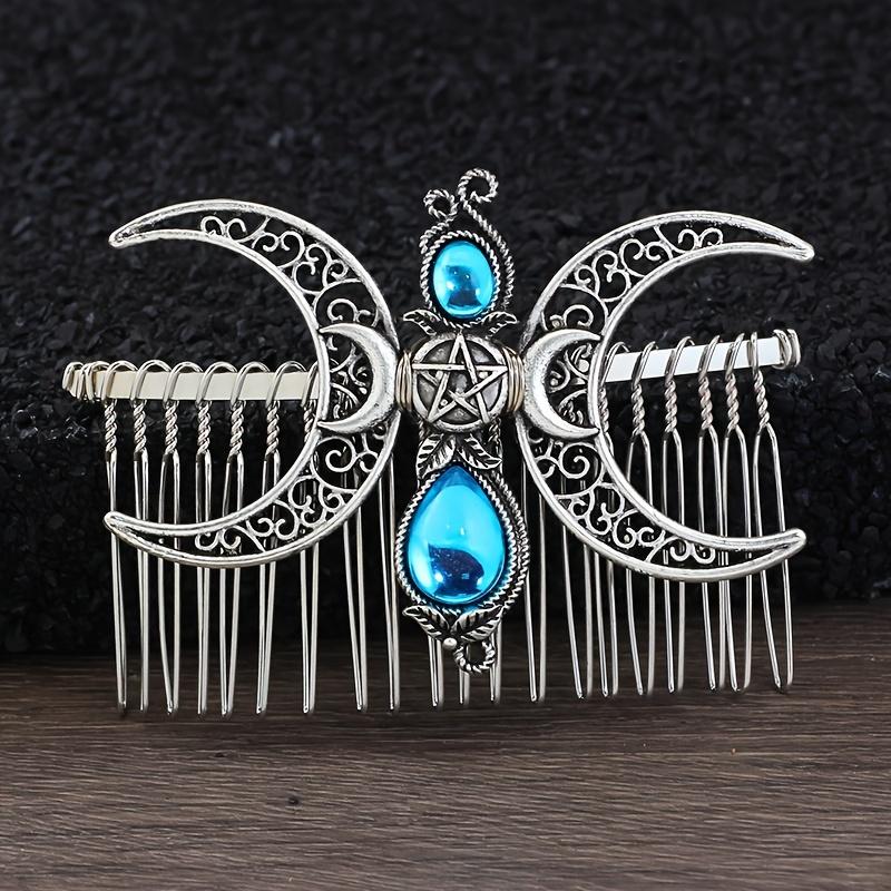 

A Gift for a with Witchy, Moonlit, Pagan, Gothic Hair And Jewelry