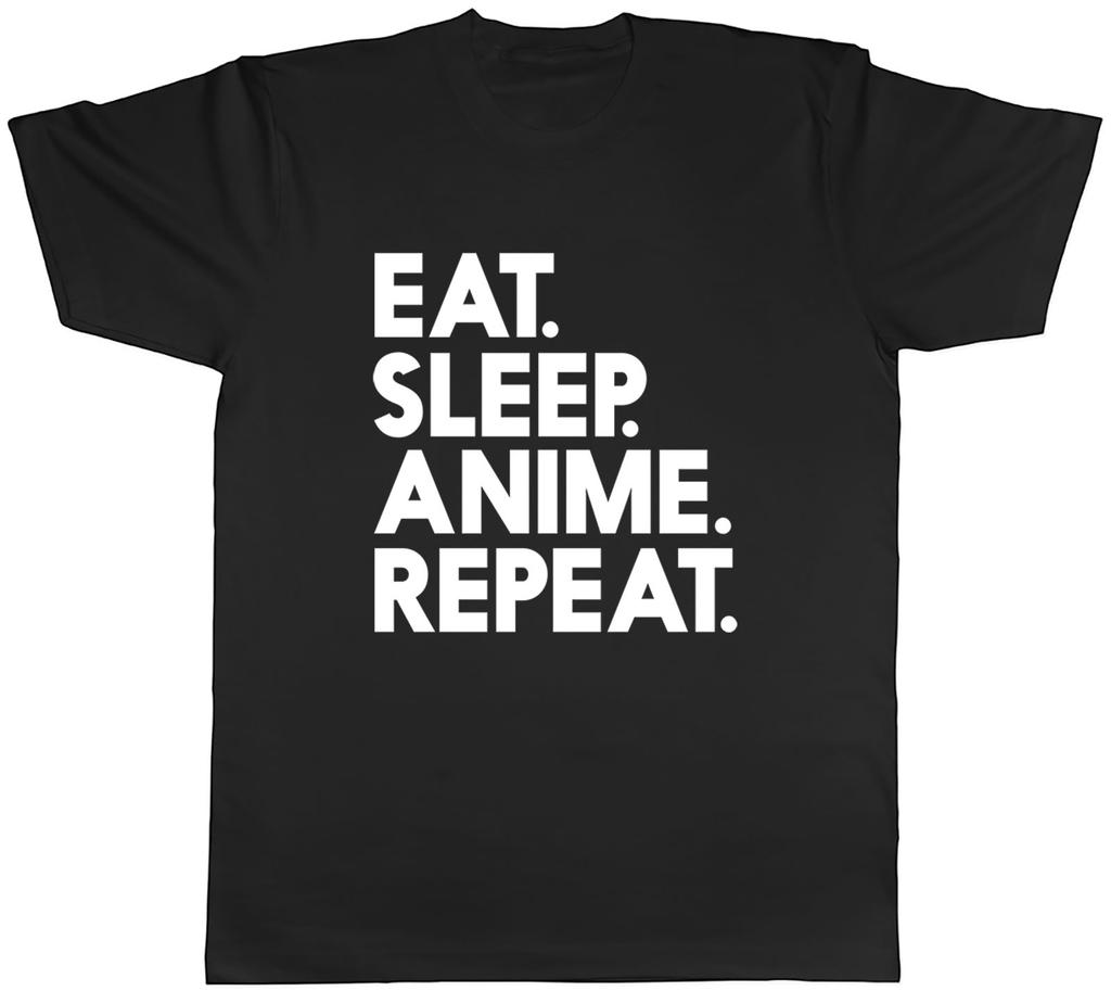 Eat Sleep Anime Repeat Unisexs Unisex TShirt Tee