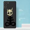 Satanic Scary Skull Case For Samsung Galaxy S25 Ultra S25 FE S20 S21 S22 S23 Plus S9 S10 S24 Ultra Phone Cover