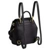 Coach Zaino Hadley 23 Logo Pelle Liscia Medio Donna Nero CBH09-IMBLK