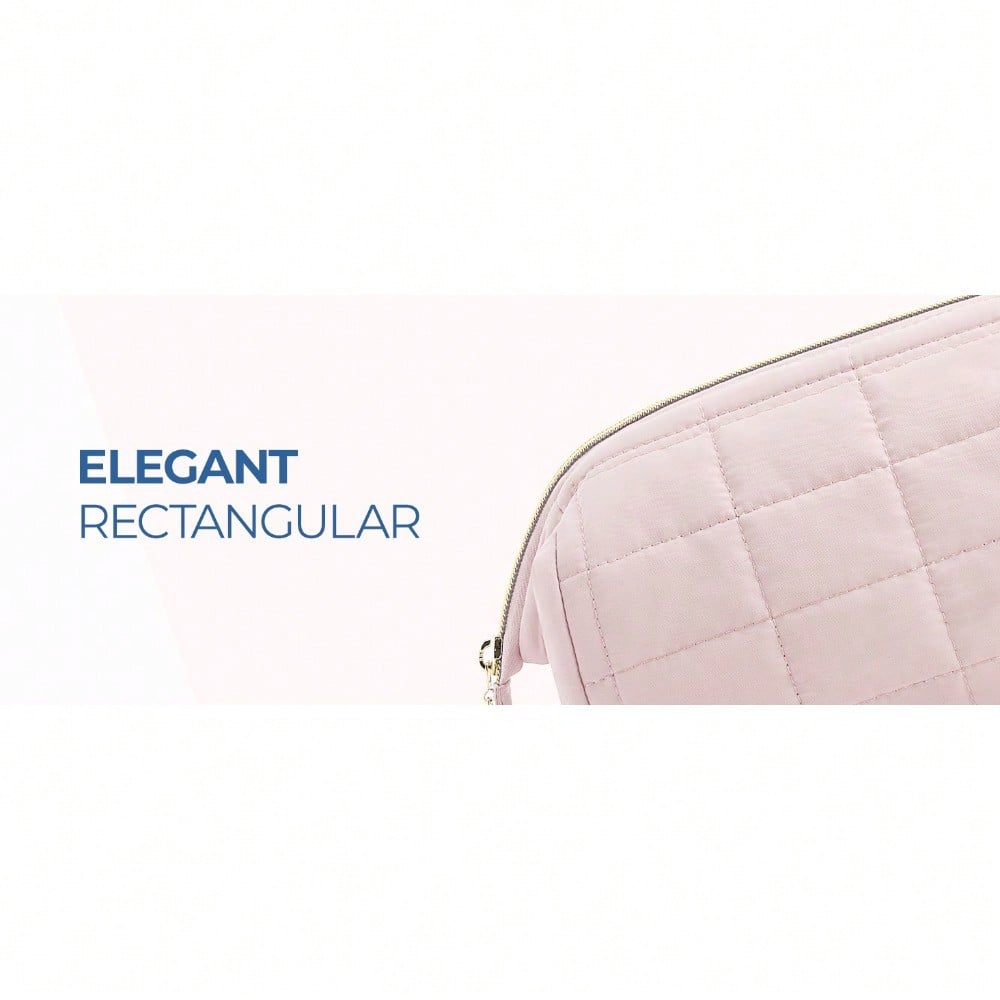 Large Capacity Cloud Bag Quilted Cosmetic Bag Portable Travel Storage Waterproof Toilet Bag