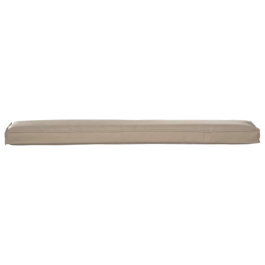 Pallet Cushion Taupe 200 x 40 x 8 cm Oxford Fabric