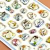 Cute Puffier Sticker for Kids, 3D Design Sticker for Boys Girls, Reusing Tiny Sticker for Phone Case Notebook Handcraft