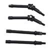 1 Pair RC Front Rear Steel Drive Shafts Fit for SCX30 1 30 Crawlers RC CVD Shaft Set Black