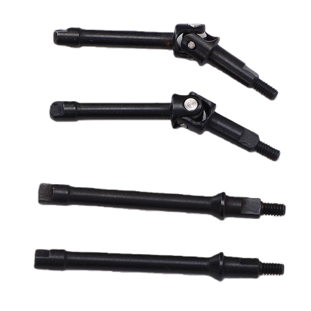 1 Pair RC Front Rear Steel Drive Shafts Fit for SCX30 1 30 Crawlers RC CVD Shaft Set Black