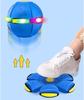 Magic Transforming Flying Saucer Ball, Ball, Shape-Changeable (Blue)