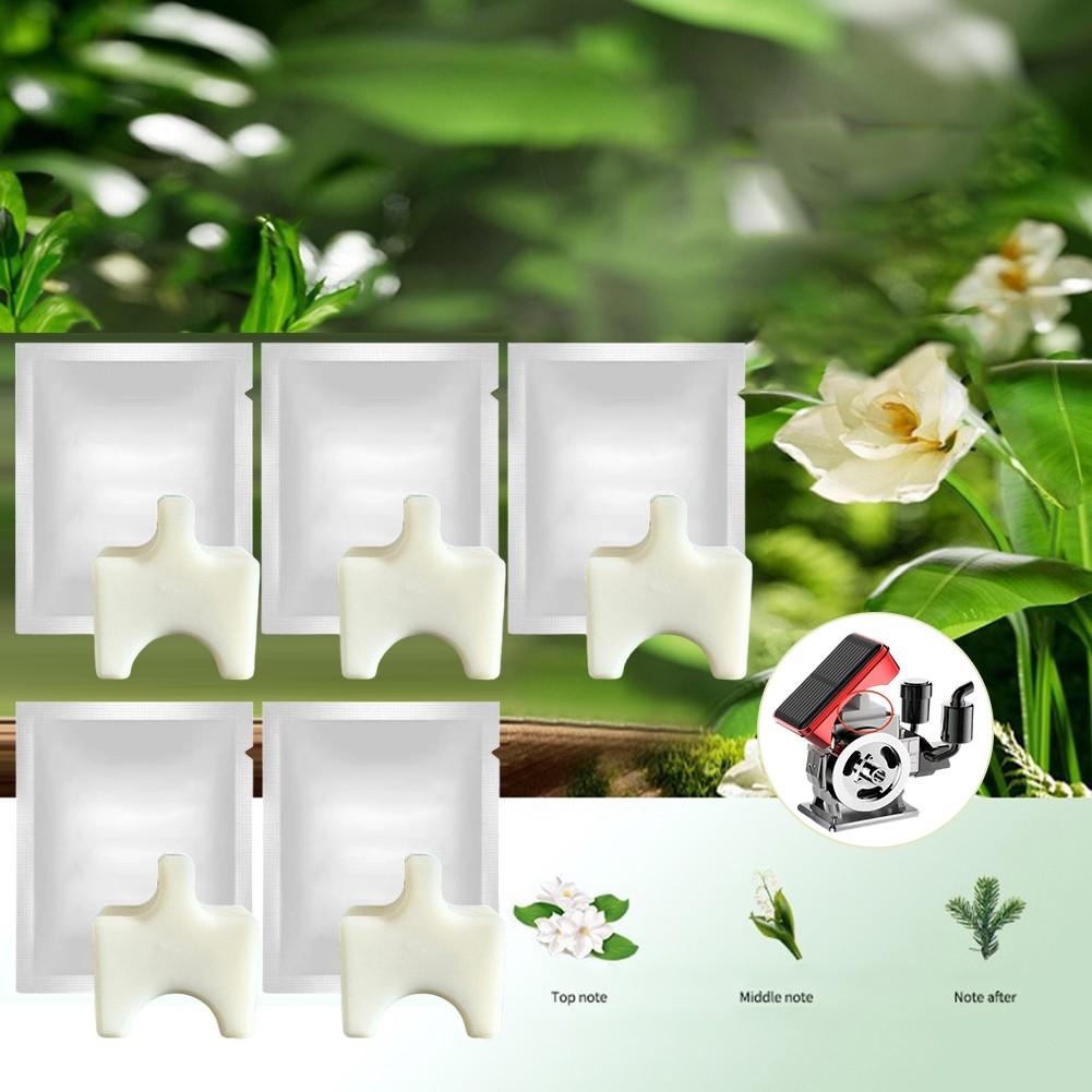 Rotating Diffuser Solar Powered Car Purifier Diatom Mud Material