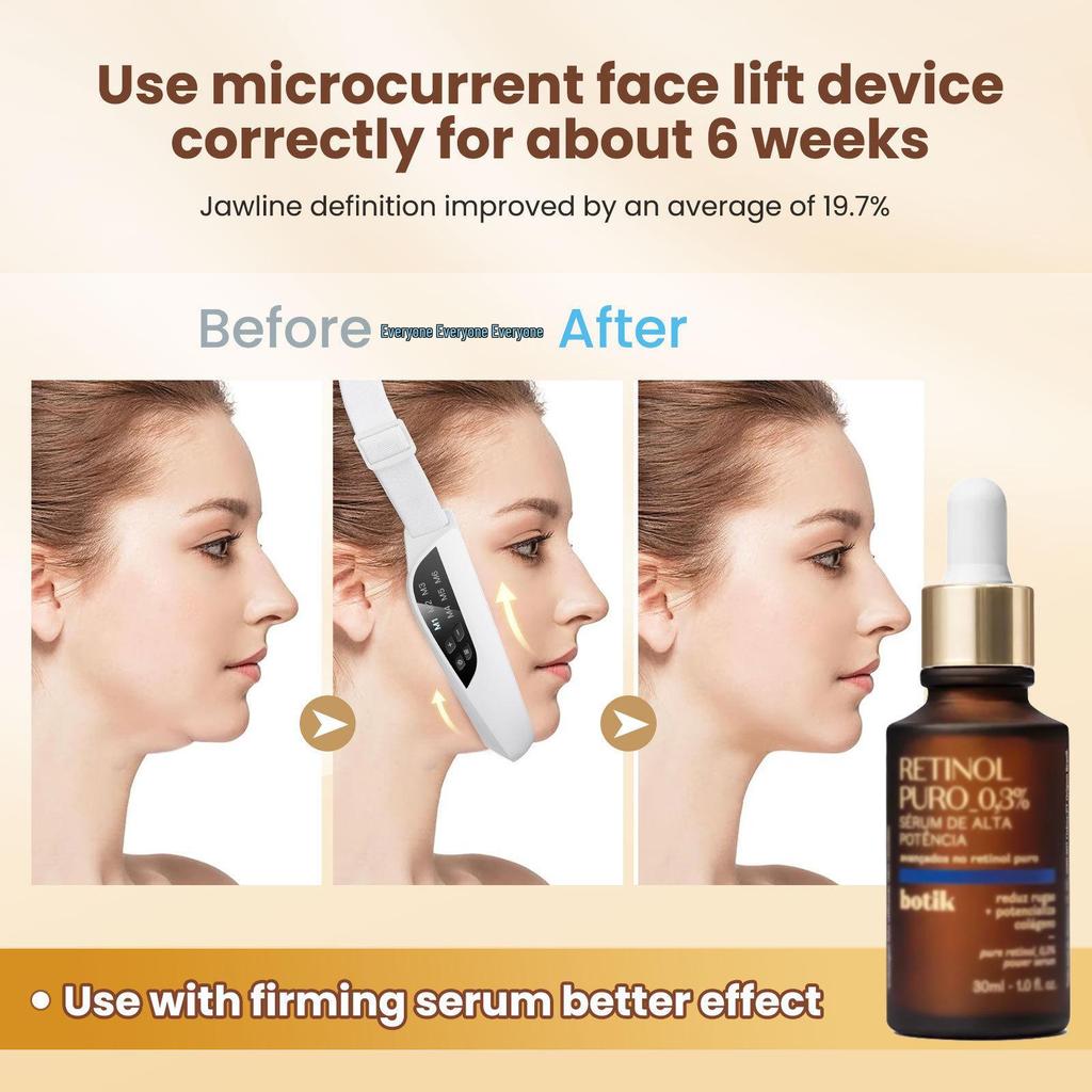 Microcurrent V-Face EMS Lifting & Firming Facial Massager