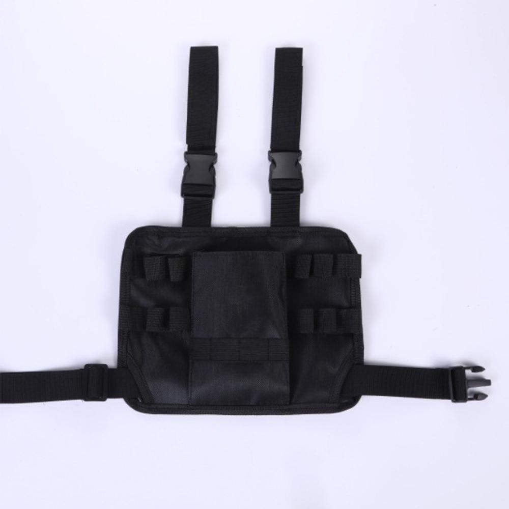 Electrician Multi-Tool Belt Pocket Leg Tool Holder Pouch Tactical Work Bag Black