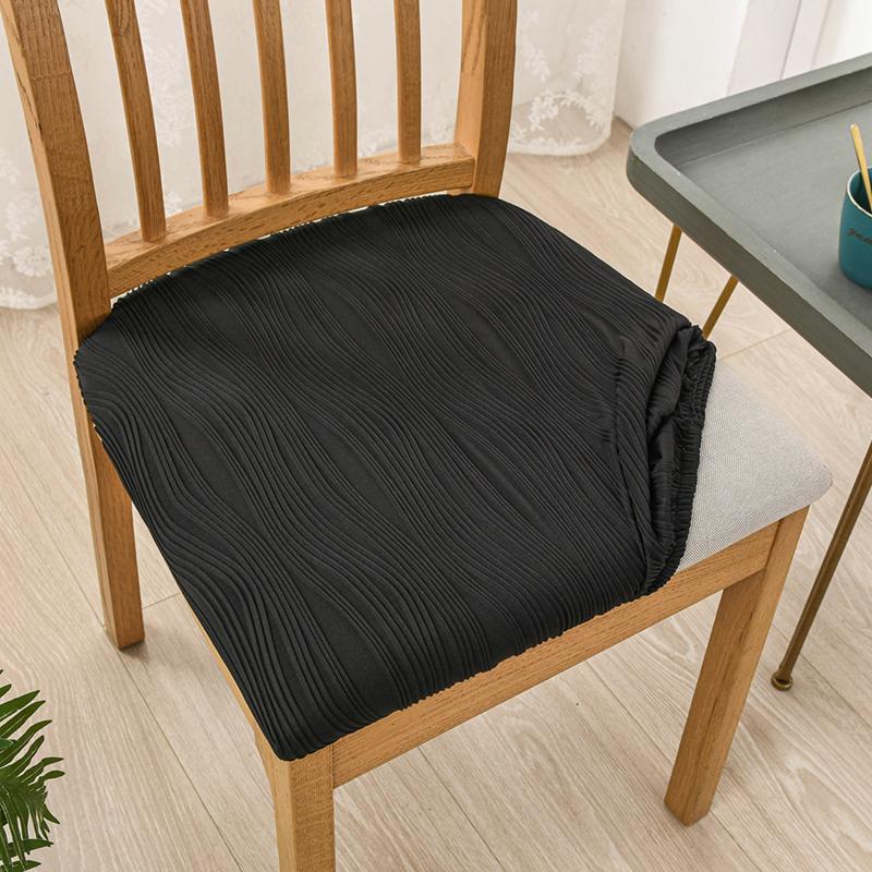 Seat Covers for Dining Room Stretch Chair Covers Removable Upholstered Seat Protector Cushion Slipcovers for Kitchen, Office