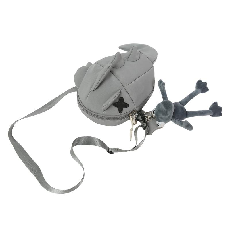 

Мужская сумка через плечо Shark, женская сумка через плечо Cartoon Commuter серый