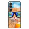 For Sony Xperia 1 VII / 1 VI / 1 V Cases Fashion Protective Silicone Back Cover For Xperia 1 VII Back Phone Capa Xperia 1V Funda