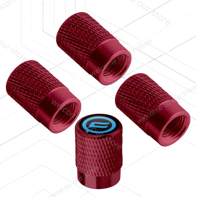 4Pcs/Set For CFMOTO LOGO Badge 700MT 450MT 675SR-S 675NK 650 PAPIO 300SR 450SR Motorcycle Wheel Tire Valve Caps r78 Tyre Stem Covers