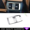Back Row Air Outlet Vent Cover Trim For BMW X3 F25 X4 F26 2011-2017 Matte Silver