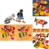 Colorful Barbecue Pretend Play Food Kids Toy Set For Imaginative Kitchen Fun