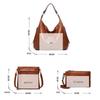 Large Crossbody Bags Ladies Shoulder Handbags Purse and Wallet Set for Women Totes Hobo Purses Three-piece Set
