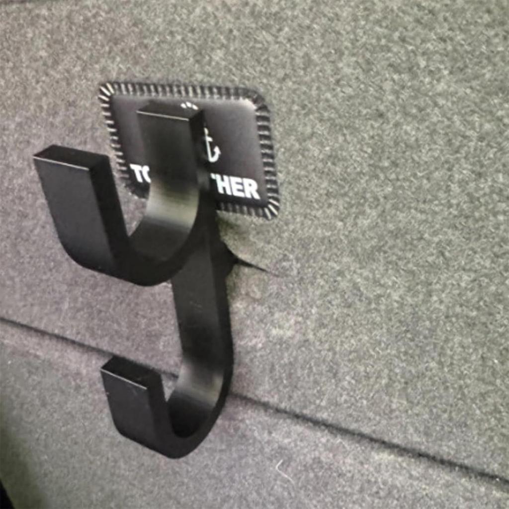 Car Umbrella Hook 2 Pieces Auto Seat Hanger Purse Umbrella Hat Organizer for Road Trip Travel Baby Stroller Golf Cart Men Women