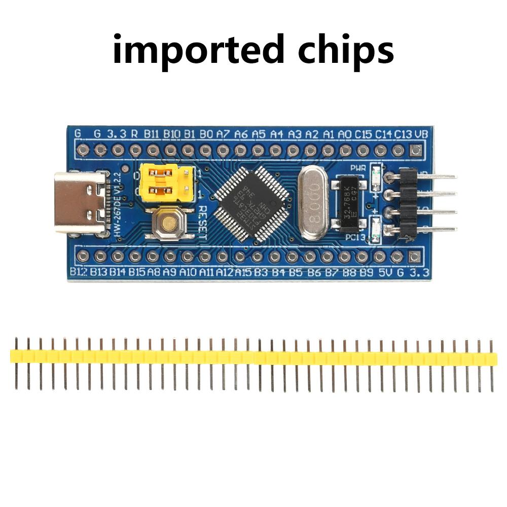 STM32F103C8T6 Microcontroller Development Board Minimum System Board Learning Core Board Type C interface 3.3V 5V