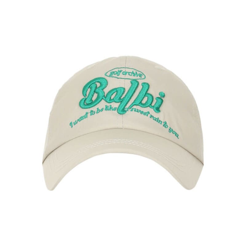 BALBI Balbi Volume Embroidery Lettering Ball Cap