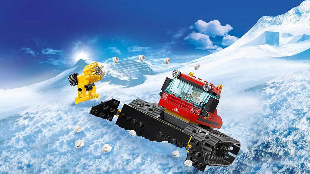 LEGO City Ski Resort Snowplow 60222 Building Blocks Toy for Boys